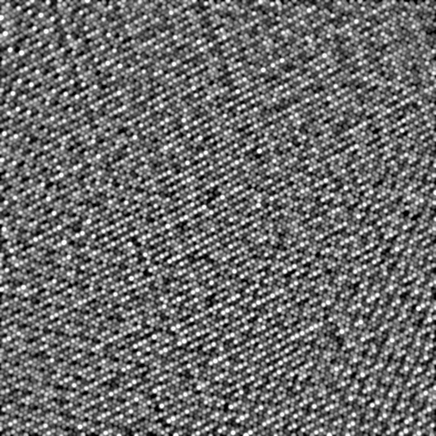 Seamless roughness map of the same fabric weave.